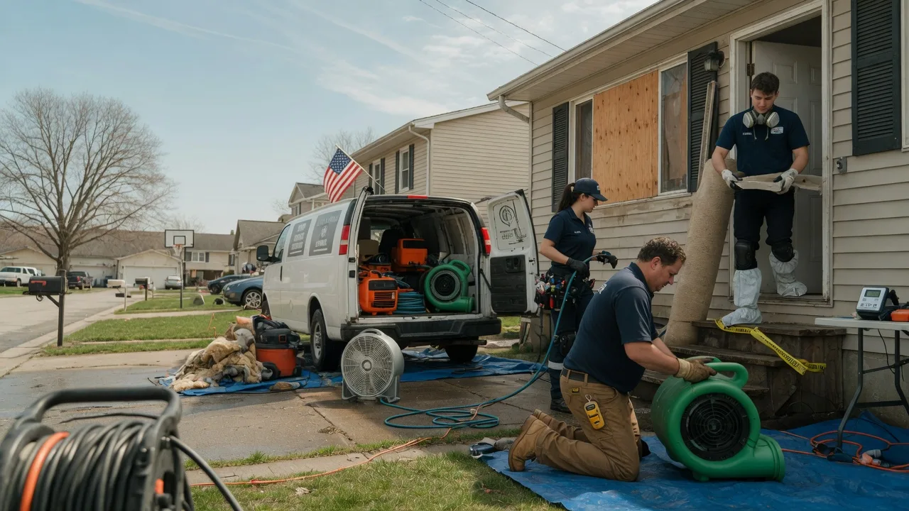 Water Damage Restoration in Oak Park, MI near me